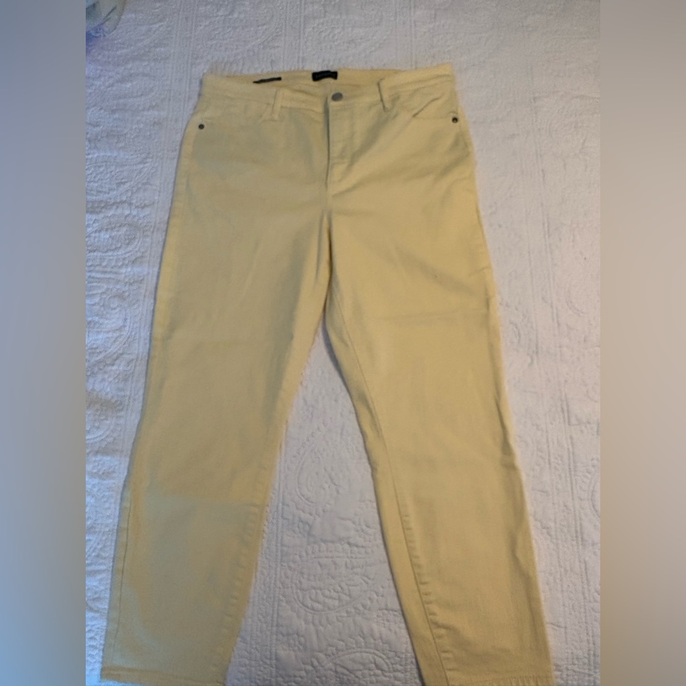 Talbots Light Yellow Jeggings